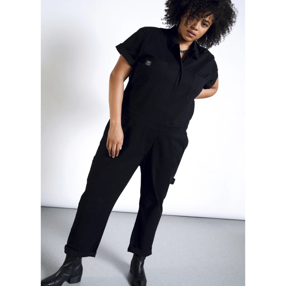 Wildfang Essential Short Sleeve Coverall/Jumpsuit